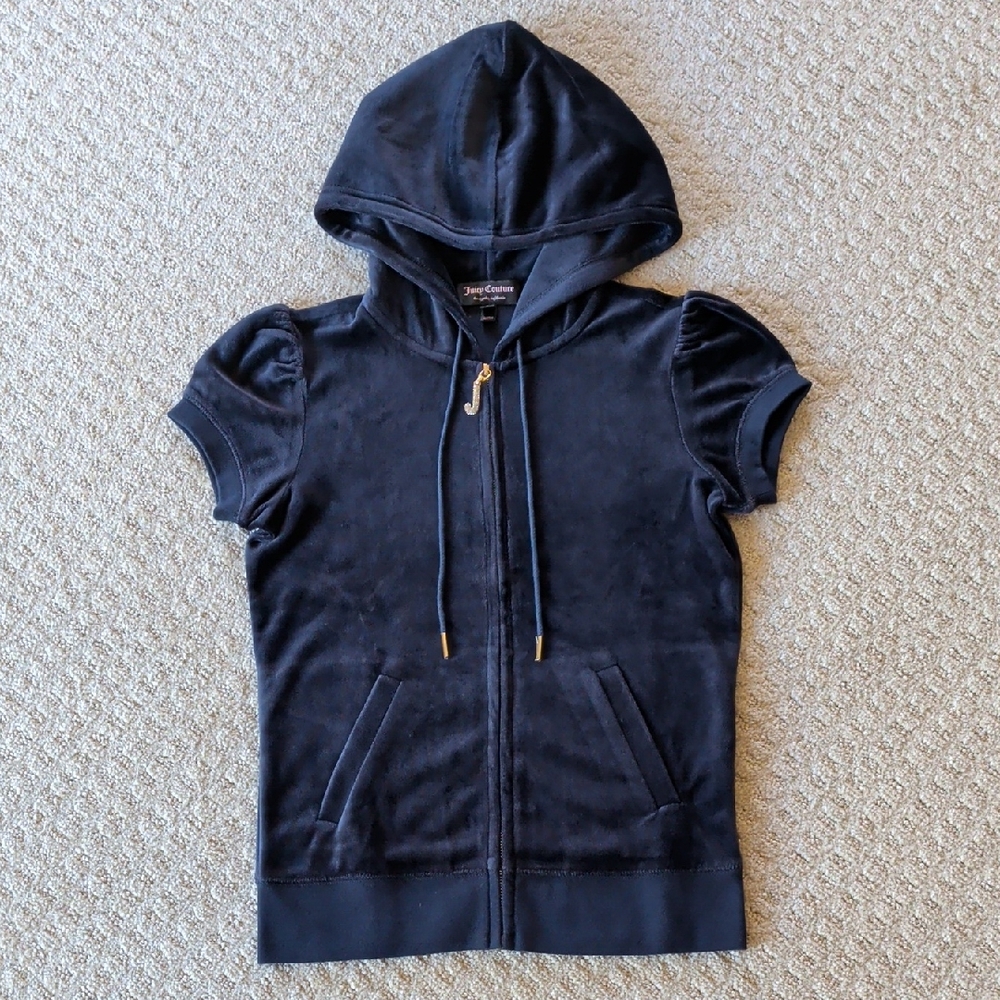 Juicy Couture Regal Short-Sleeve Hoodie